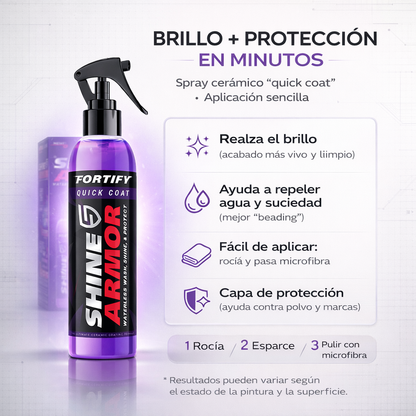 SHINE ARMOR RESTAURADOR DE PINTURA