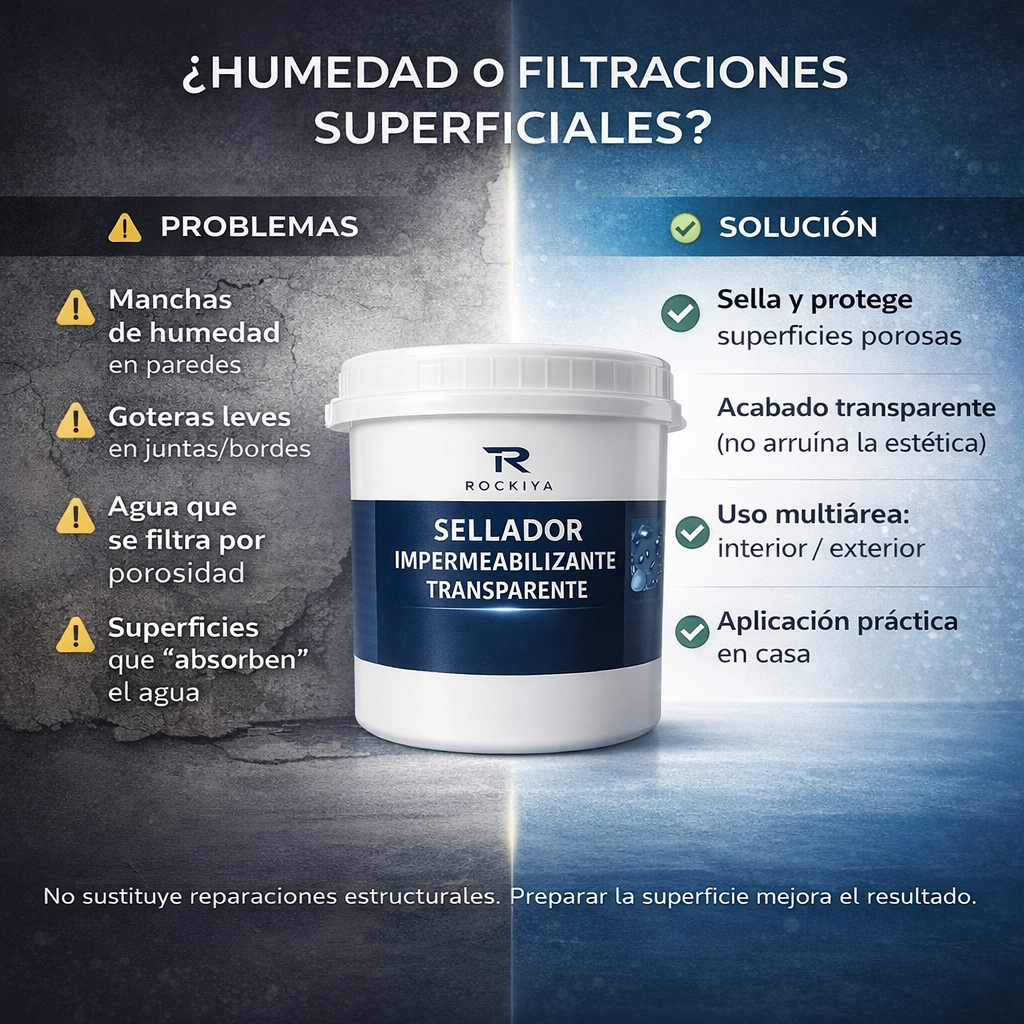 SELLADOR IMPERMEABILIZANTE TRANSPARENTE MULTIUSO