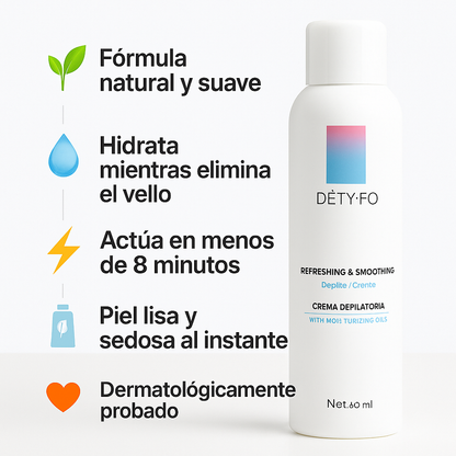 ESPUMA DEPILATORIA/ DETVFO