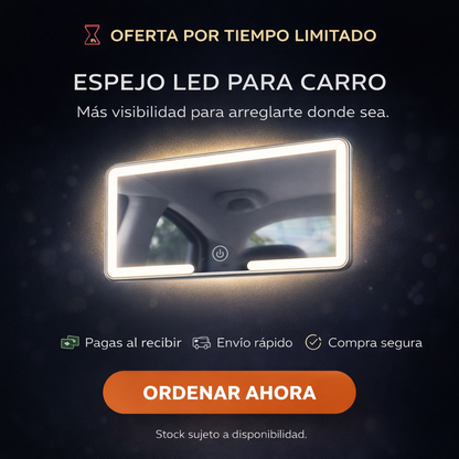 ESPEJO LED PARA CARRO