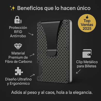 TARJETERO PORTATIL DE FIBRA