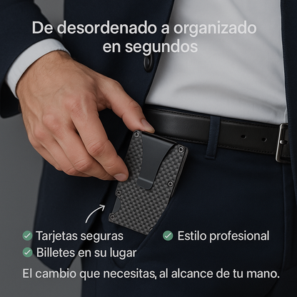 TARJETERO PORTATIL DE FIBRA