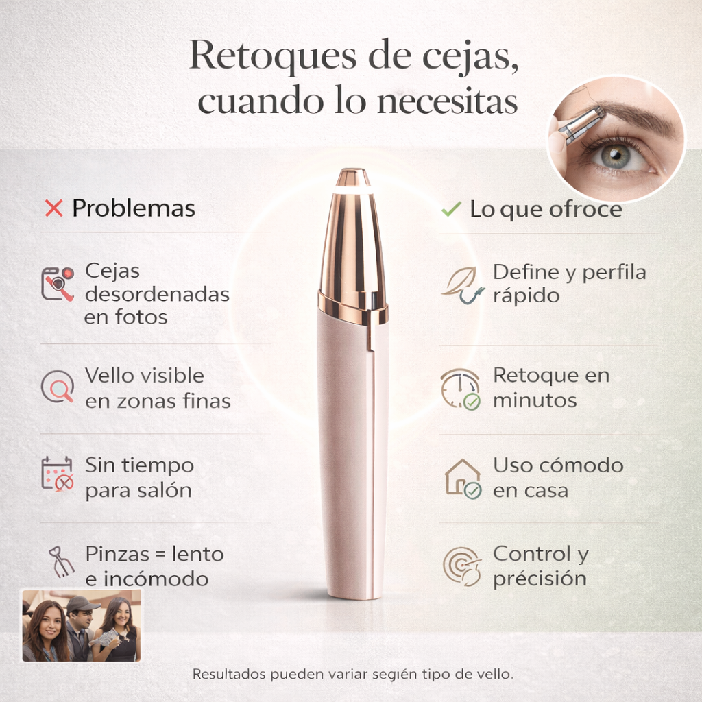 MAQUINA DEPILADORA DE CEJAS